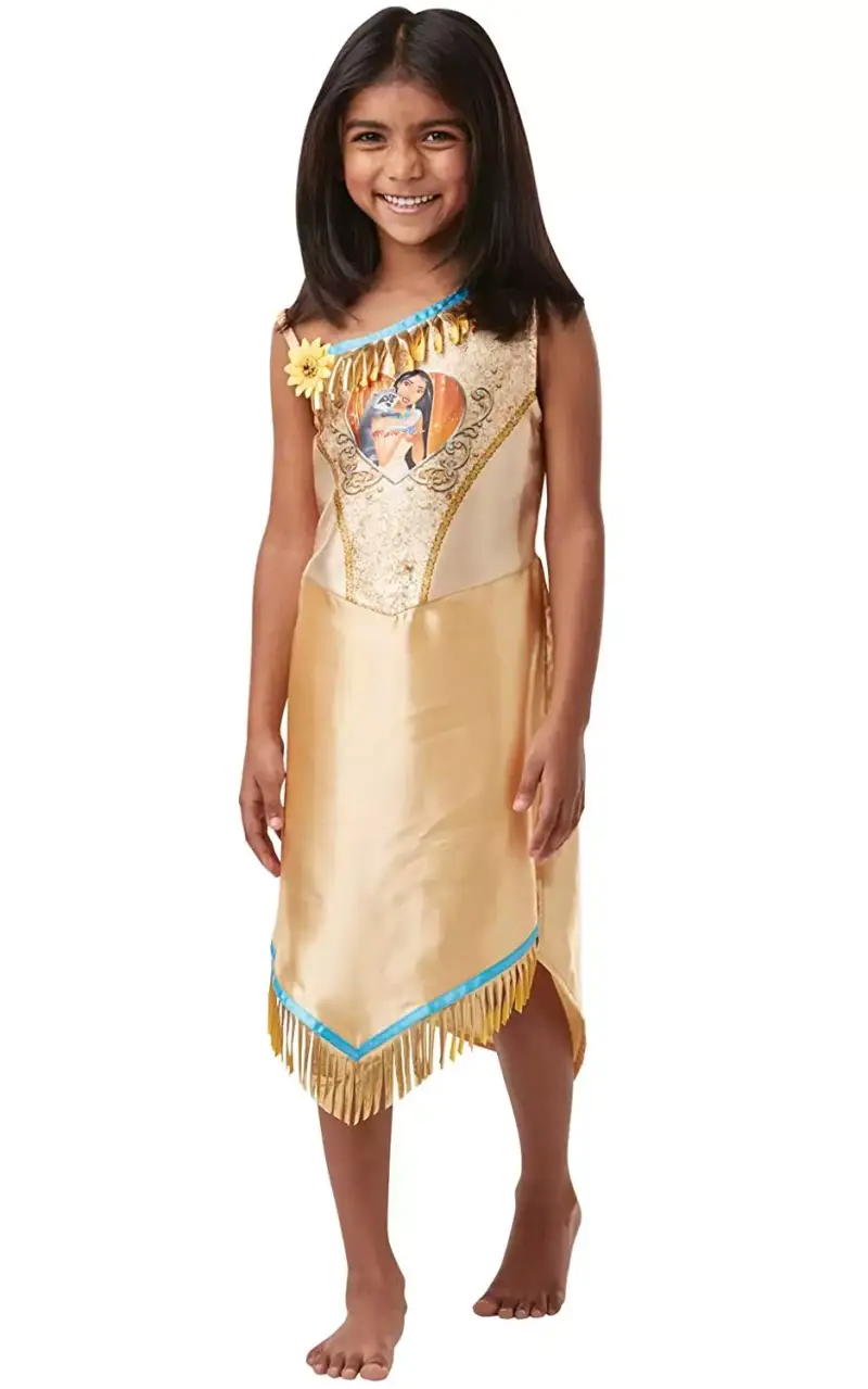 Disfraz de Pocahontas para niña Disfraz de Pocahontas para niña