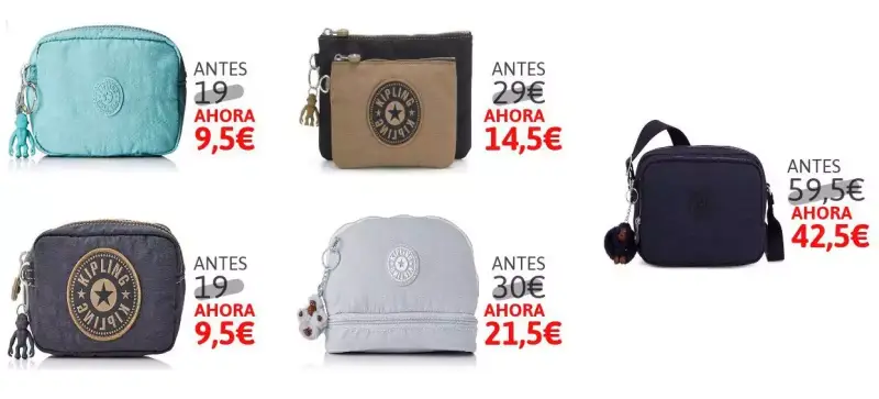 Múltiples bajadas de precio en Kipling Múltiples bajadas de precio en Kipling