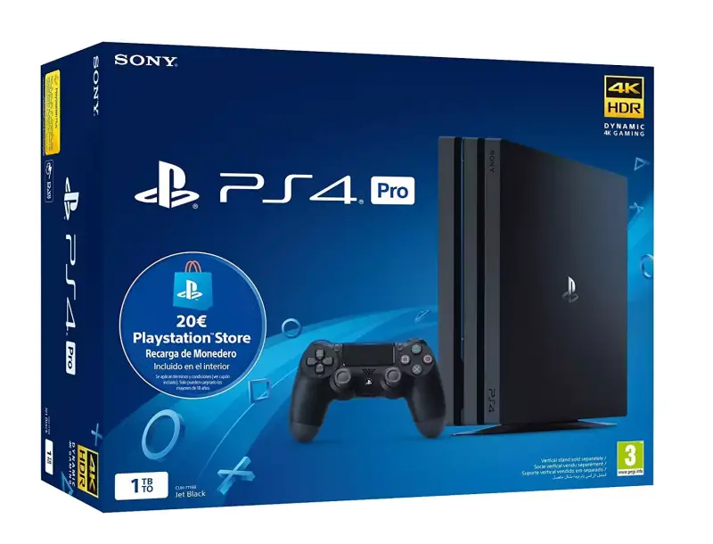 PS4 PRO Nuevo Chasis G + 20€ Saldo PS4 PRO Nuevo Chasis G + 20€ Saldo
