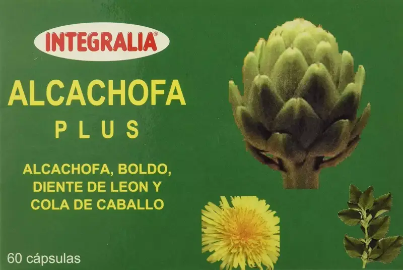 60 cápsulas de Alcachofa Plus de Integralia 60 cápsulas de Alcachofa Plus de Integralia