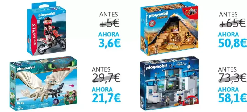 Bajadas en Playmobil en Amazon Bajadas en Playmobil en Amazon
