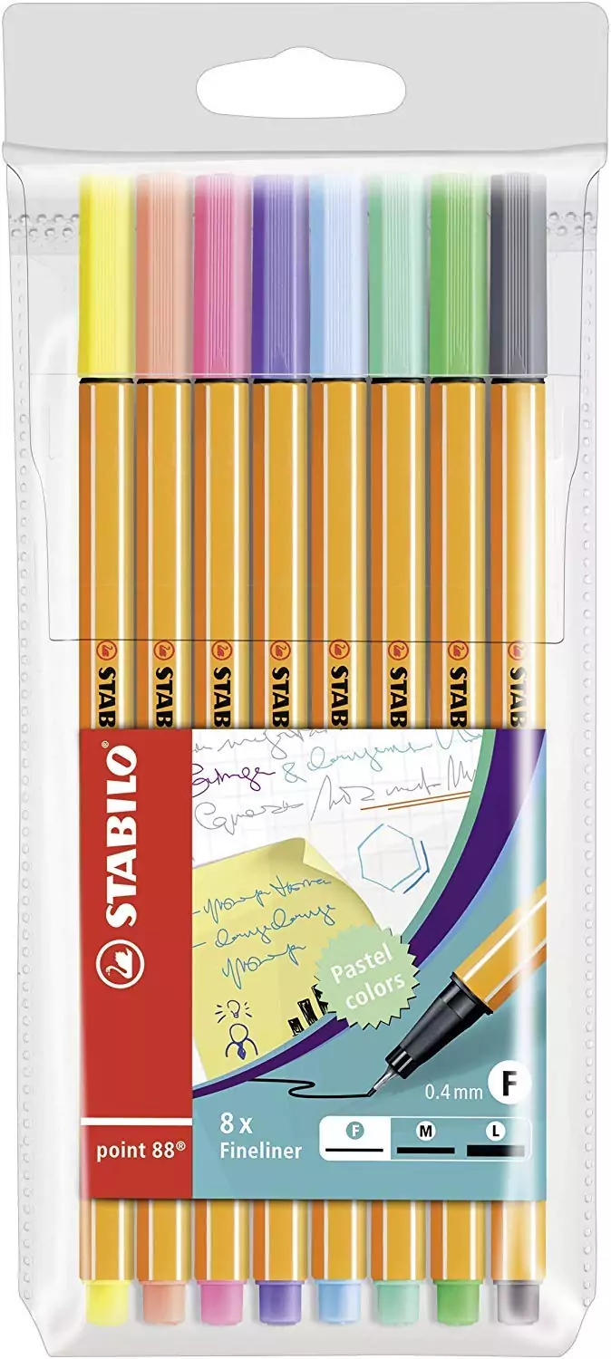 Packs de 8 rotuladores de colores Stabilo Packs de 8 rotuladores de colores Stabilo