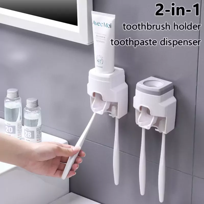 Dispensador de pasta de dientes 2 en 1 Dispensador de pasta de dientes 2 en 1