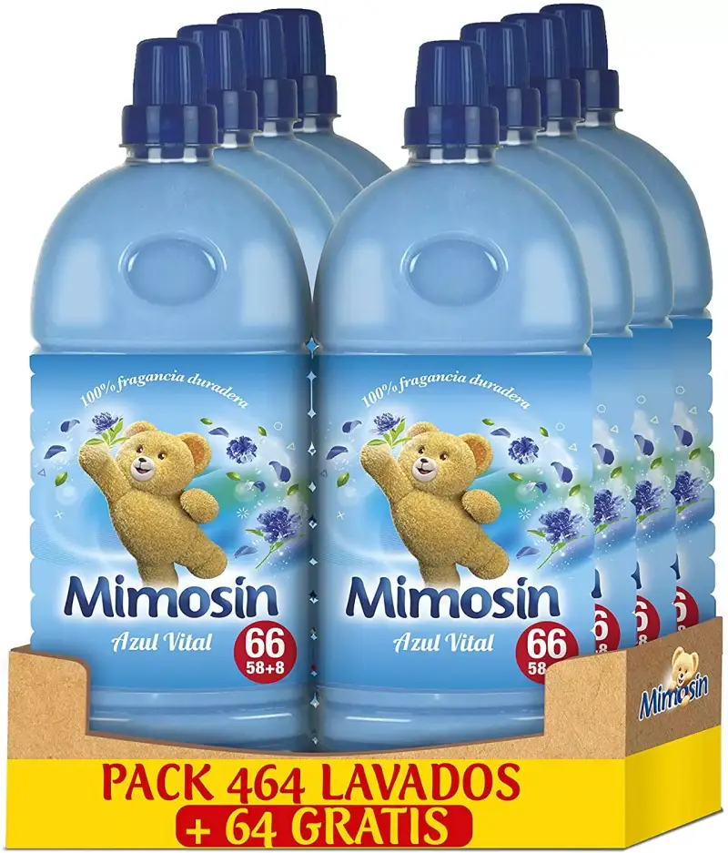 8 suavizantes Mimosin concentrado Moussel 8 suavizantes Mimosin concentrado Moussel