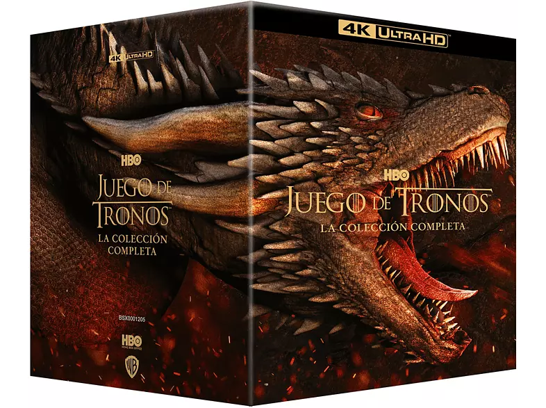 Colección completa 4K UHD y Blu-ray de Juego de Tronos Colección completa 4K UHD y Blu-ray de Juego de Tronos