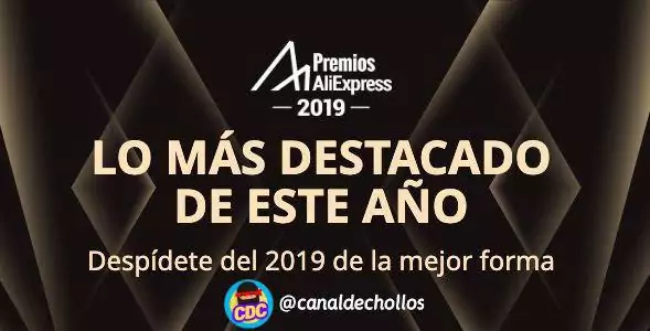 Premios Aliexpress 2019 Premios Aliexpress 2019