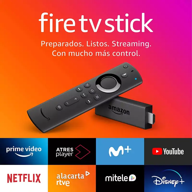 Fire TV Stick con control por voz Alexa Fire TV Stick con control por voz Alexa