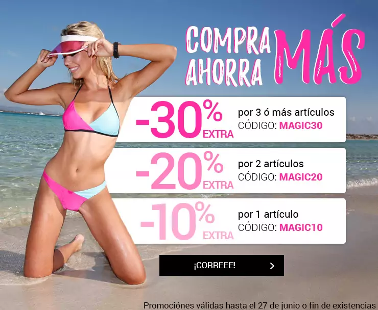 Compra más y ahorra más en MagicOutlet Compra más y ahorra más en MagicOutlet