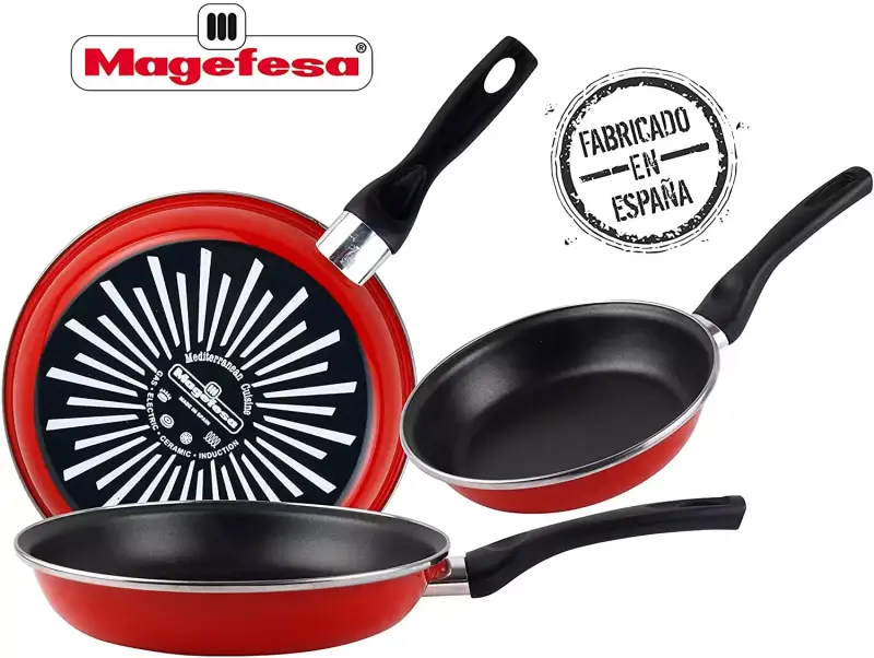Pack de 3 Sartenes Magefesa Pack de 3 Sartenes Magefesa