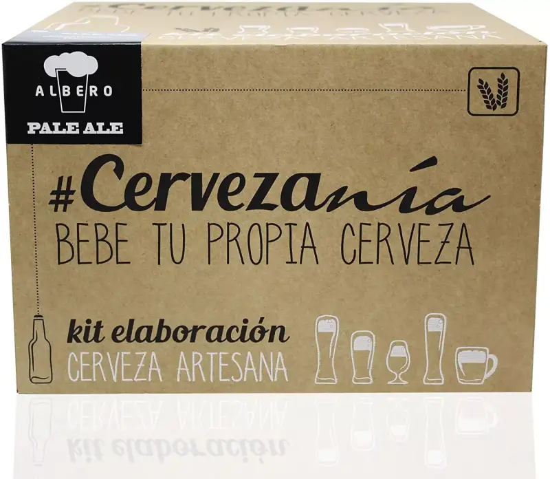 Kit de elaboración de 5 litros de cerveza Pale Ale Kit de elaboración de 5 litros de cerveza Pale Ale