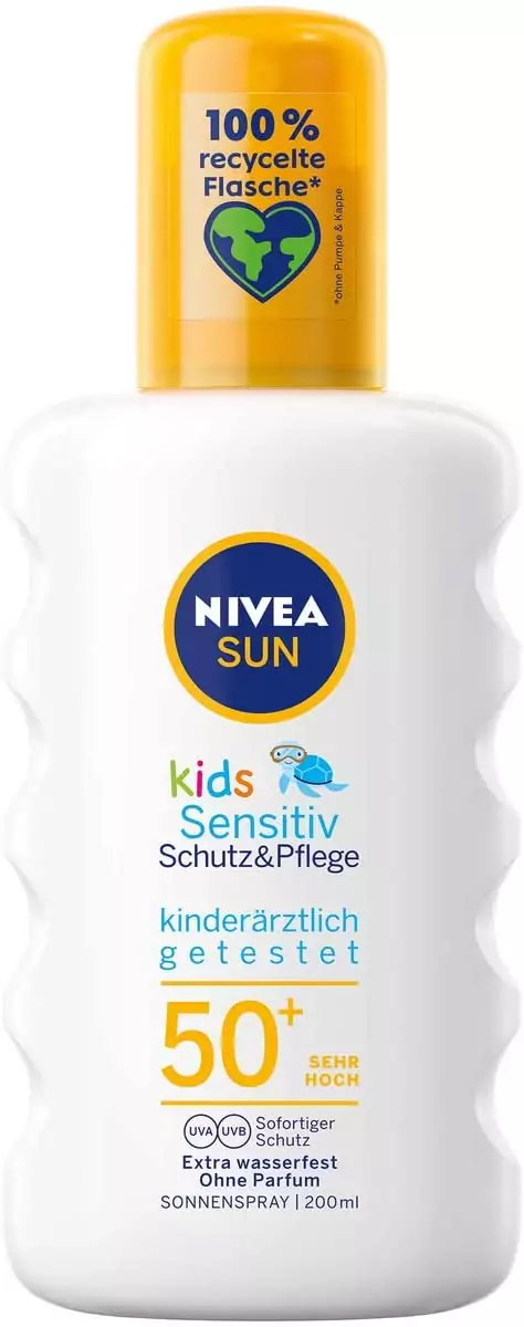 Nivea Sun W2 Factor 50+ para niños 200ml Nivea Sun W2 Factor 50+ para niños 200ml