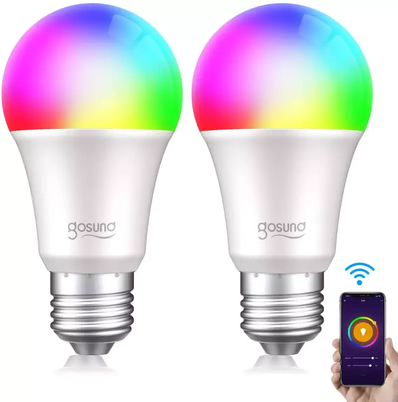 2 Bombillas LED RGB+W Wifi 2 Bombillas LED RGB+W Wifi