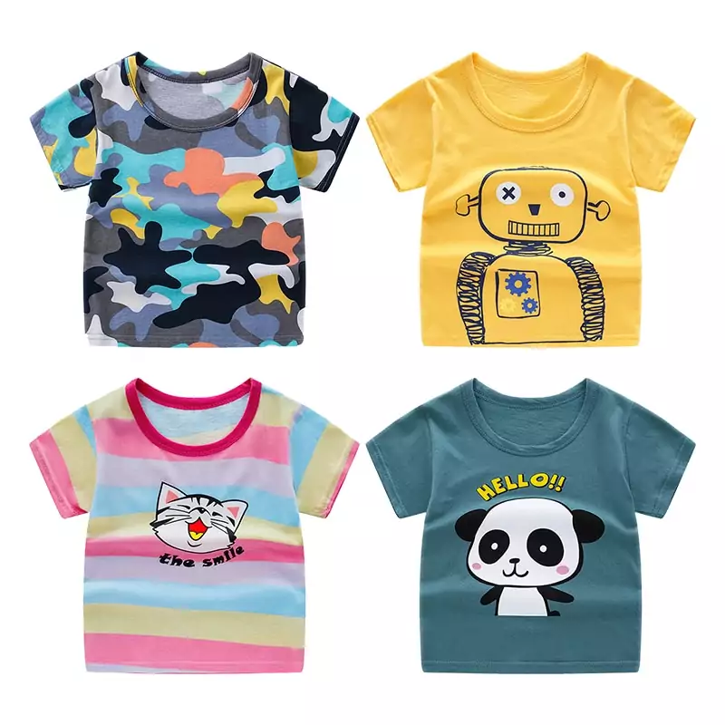Camisetas de manga corta para niñ@s Camisetas de manga corta para niñ@s