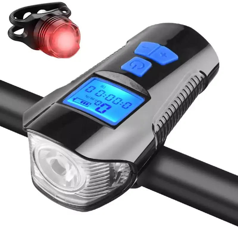 Luz de Bicicleta Recargable USB Luz de Bicicleta Recargable USB