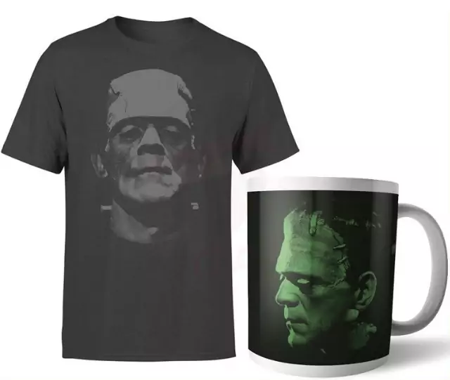 Camiseta + Taza Universal Monsters Frankenstein Camiseta + Taza Universal Monsters Frankenstein