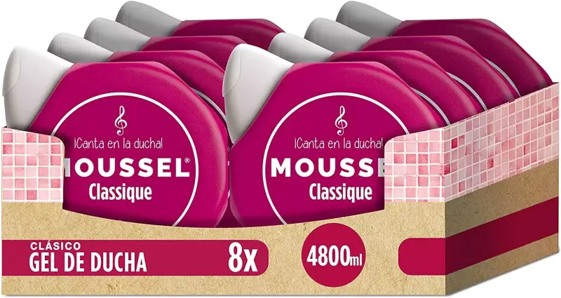 8x600ML Gel Moussel Classique 8x600ML Gel Moussel Classique