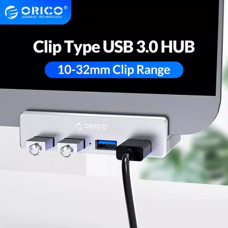 Concentrador de Aluminio USB 3.0 de 4 Puertos Concentrador de Aluminio USB 3.0 de 4 Puertos