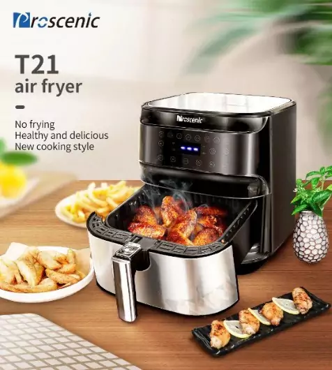 Freidora de Aire Caliente Proscenic T21 5,5 Litros Freidora de Aire Caliente Proscenic T21 5,5 Litros