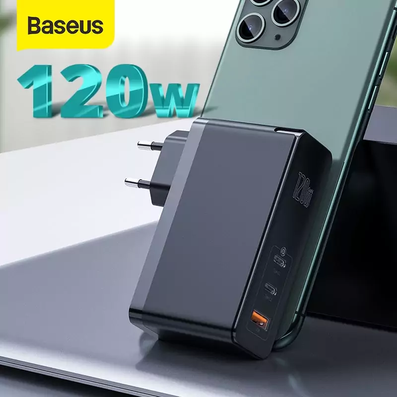 Cargador Baseus GaN 120W Cargador Baseus GaN 120W