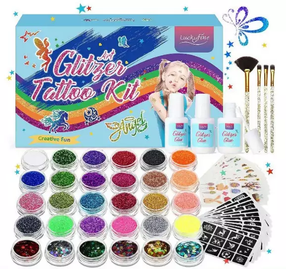 Kit 112 tatuajes temporales + accesorios solo 11,9€ Kit 112 tatuajes temporales + accesorios solo 11,9€