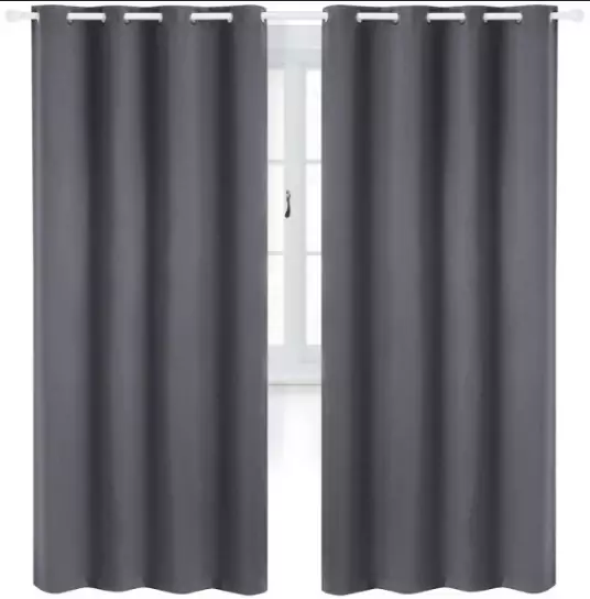 Cortinas de salón 2 piezas térmicas Cortinas de salón 2 piezas térmicas