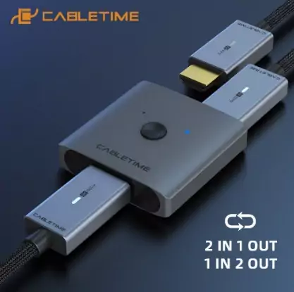Switch-Splitter HDMI Cabletime 4K Switch-Splitter HDMI Cabletime 4K