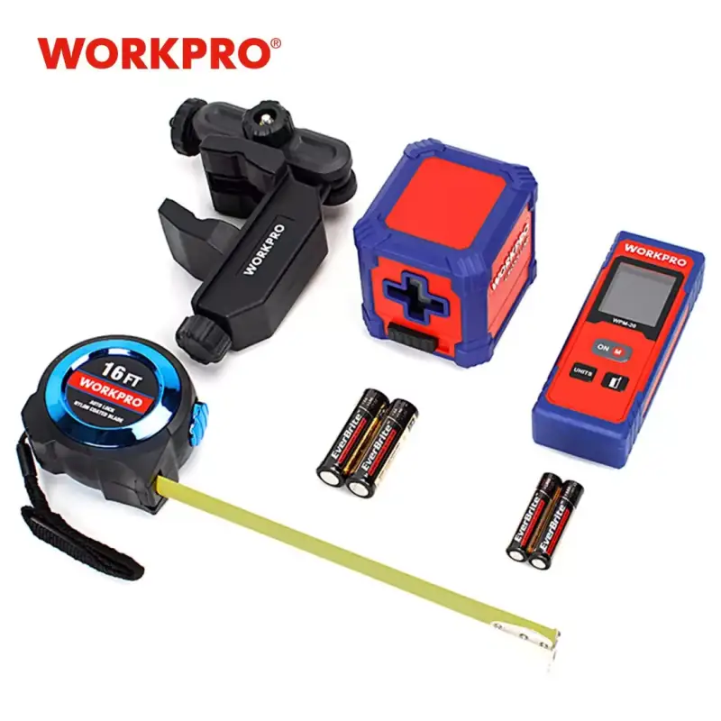 Set de 3 herramientas de medida WorkPro Set de 3 herramientas de medida WorkPro