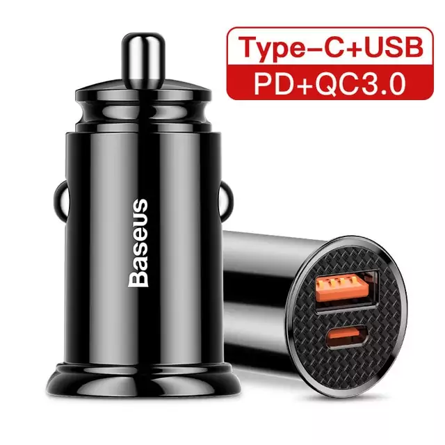 Cargador de coche Baseus 30W Cargador de coche Baseus 30W