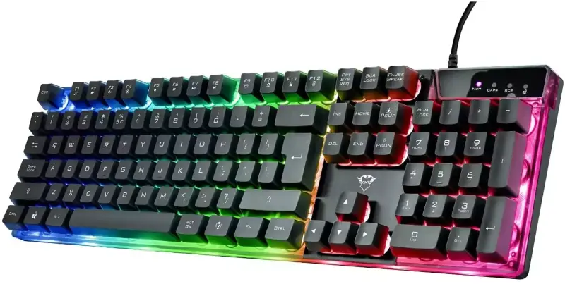 Teclado Mecánico Trust Gaming GXT 865 Asta Switch Red Teclado Mecánico Trust Gaming GXT 865 Asta Switch Red