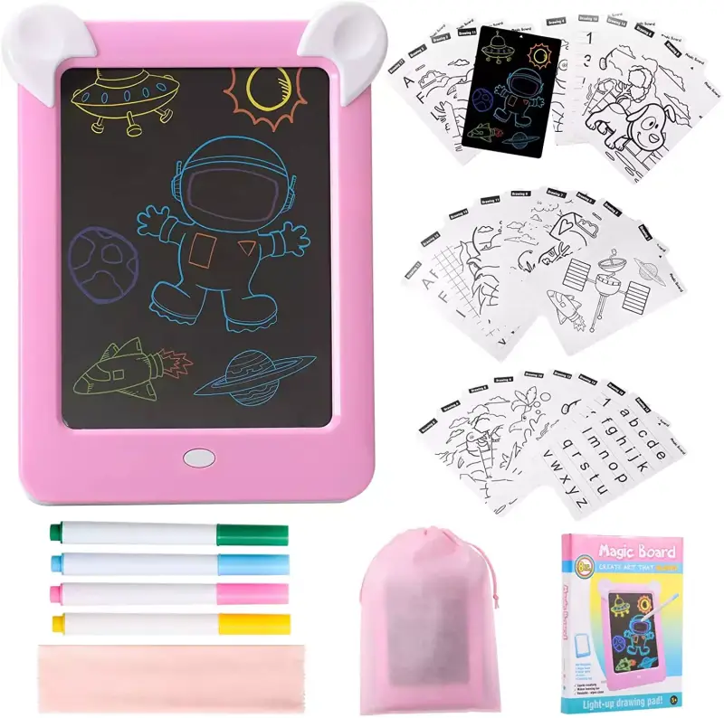 Pizarra infantil de dibujo con accesorios Pizarra infantil de dibujo con accesorios