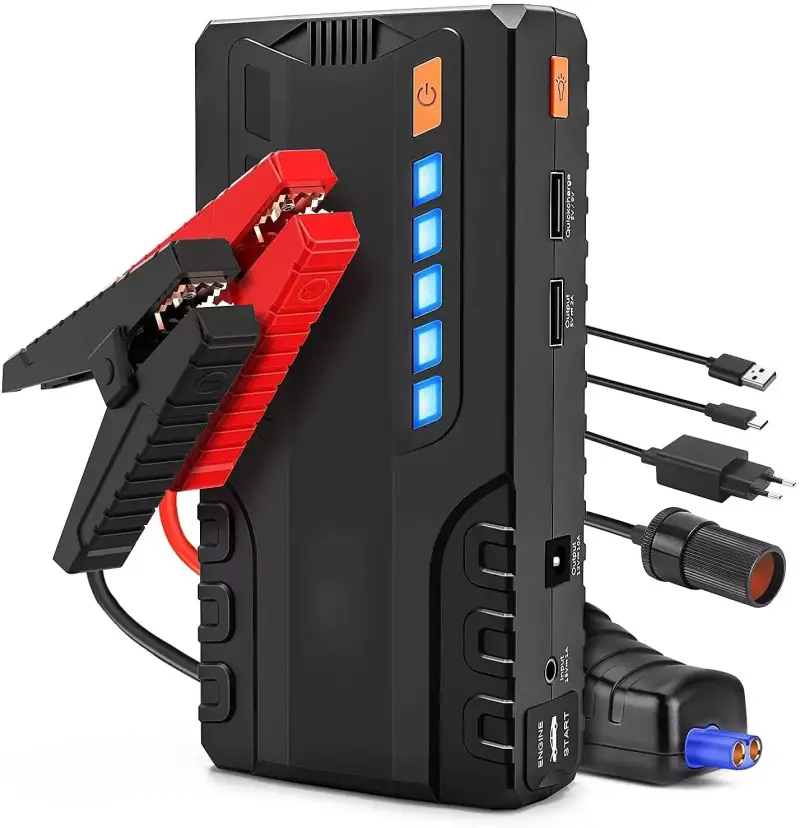 Arrancador de coche 800A + powerbank 18000mAh Arrancador de coche 800A + powerbank 18000mAh
