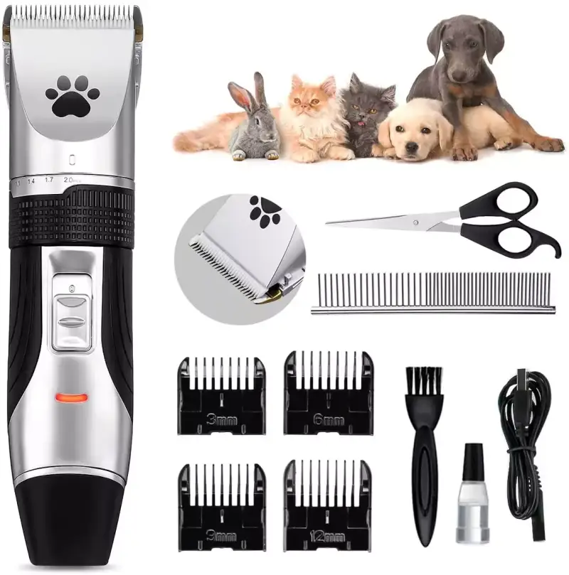 Cortapelos Profesional para mascotas inalámbrico + Accesorios Cortapelos Profesional para mascotas inalámbrico + Accesorios