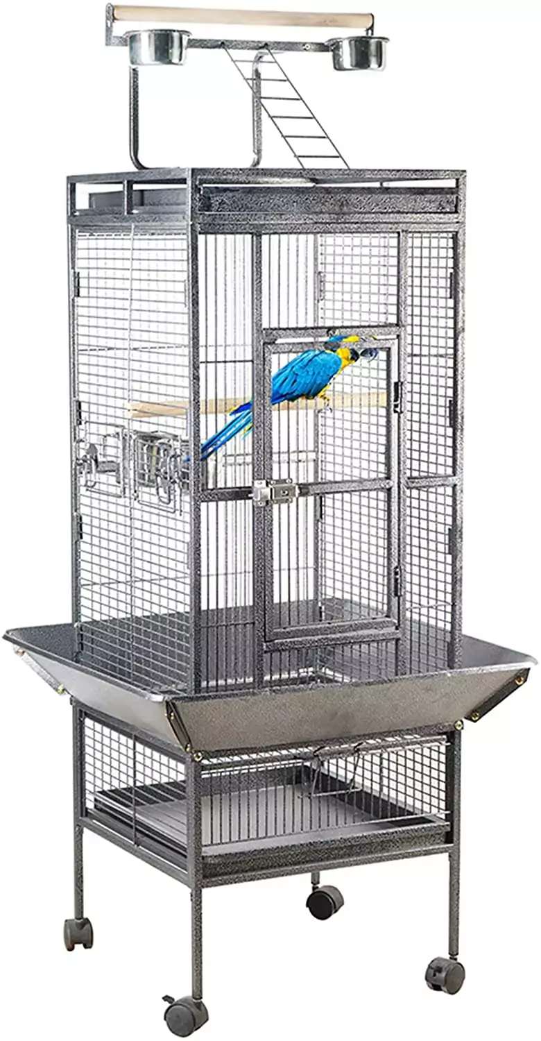 Jaula de Metal para Pájaros Jaula de Metal para Pájaros
