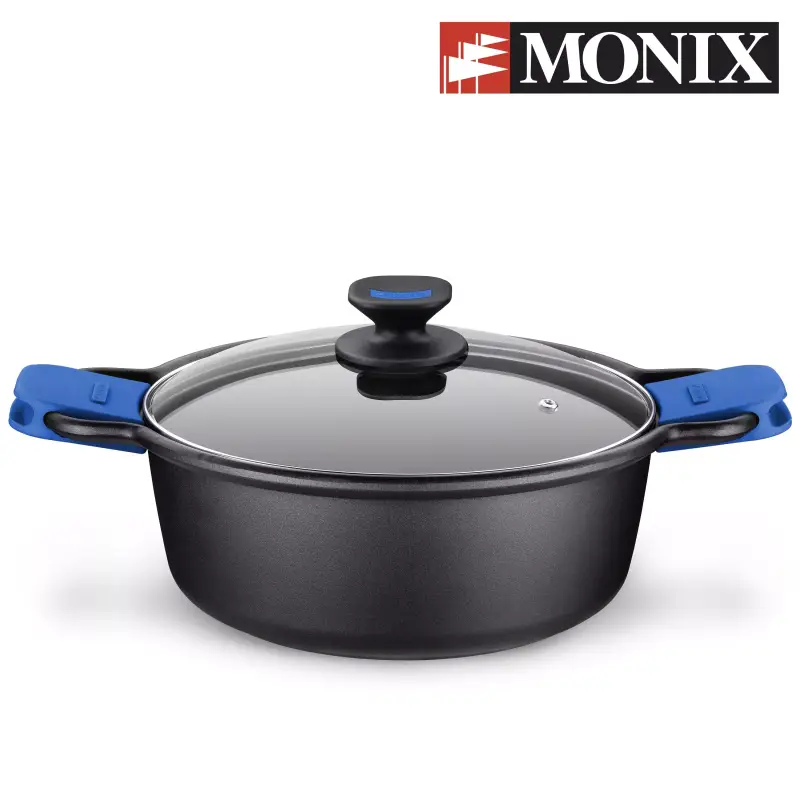 Cacerola alta de aluminio fundido Monix Solid Plus Cacerola alta de aluminio fundido Monix Solid Plus