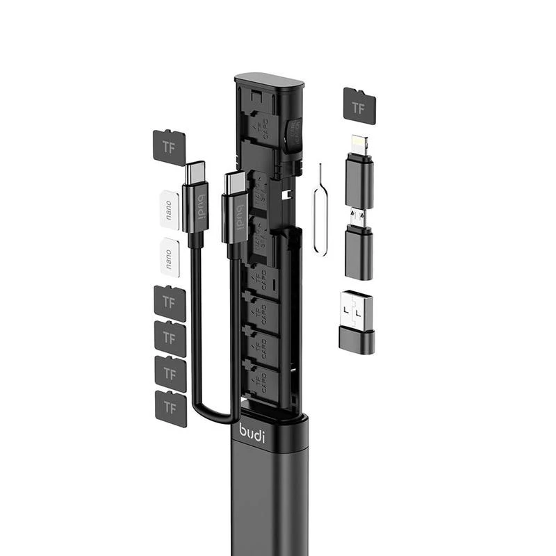 Multitarjetas + Cargador 15W Budi Multitarjetas + Cargador 15W Budi