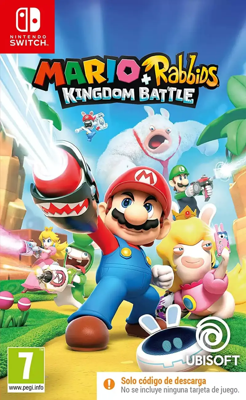 Mario + Rabbids Kingdom Battle para Nintendo Switch Mario + Rabbids Kingdom Battle para Nintendo Switch