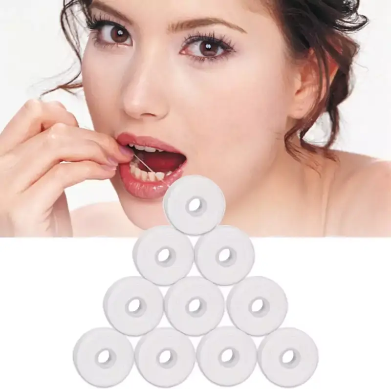 Hilo dental 10 rollos de 50 metros Hilo dental 10 rollos de 50 metros