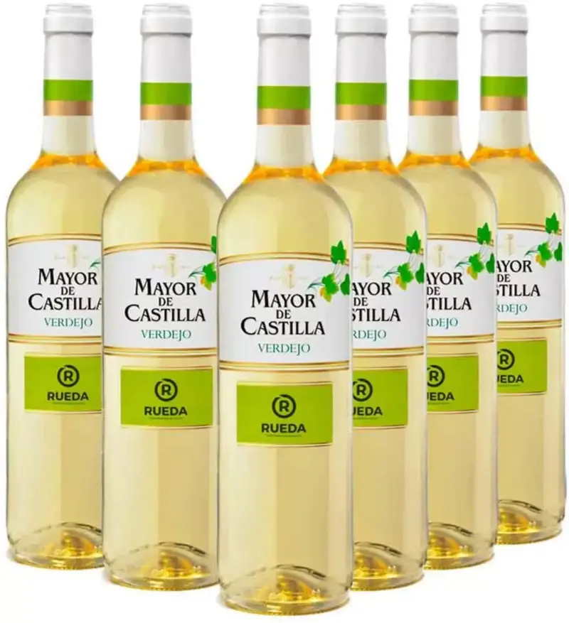 6x Vino Blanco D.O Rueda Mayor de Castilla Verdejo 6x Vino Blanco D.O Rueda Mayor de Castilla Verdejo