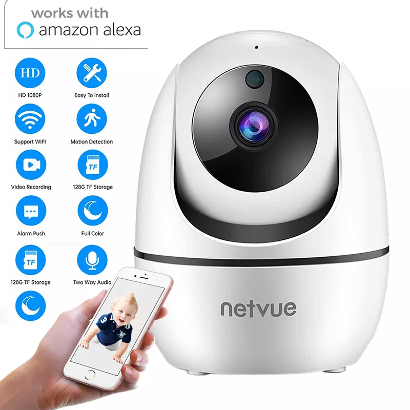 Cámara IP Netvue 1080p WiFi Cámara IP Netvue 1080p WiFi