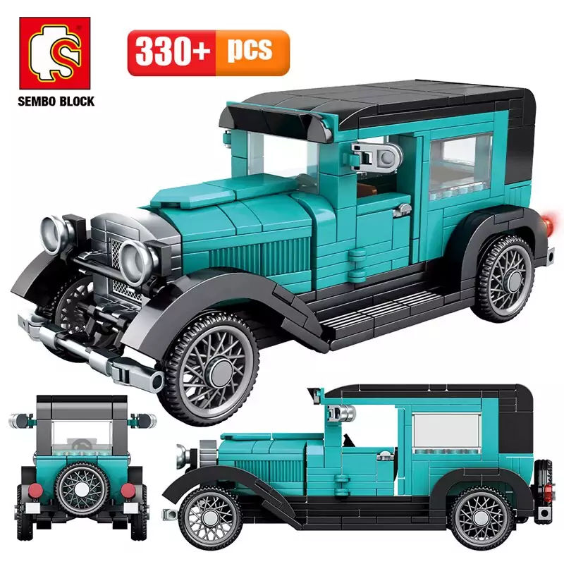 Coche clásico de construcción para niños Coche clásico de construcción para niños