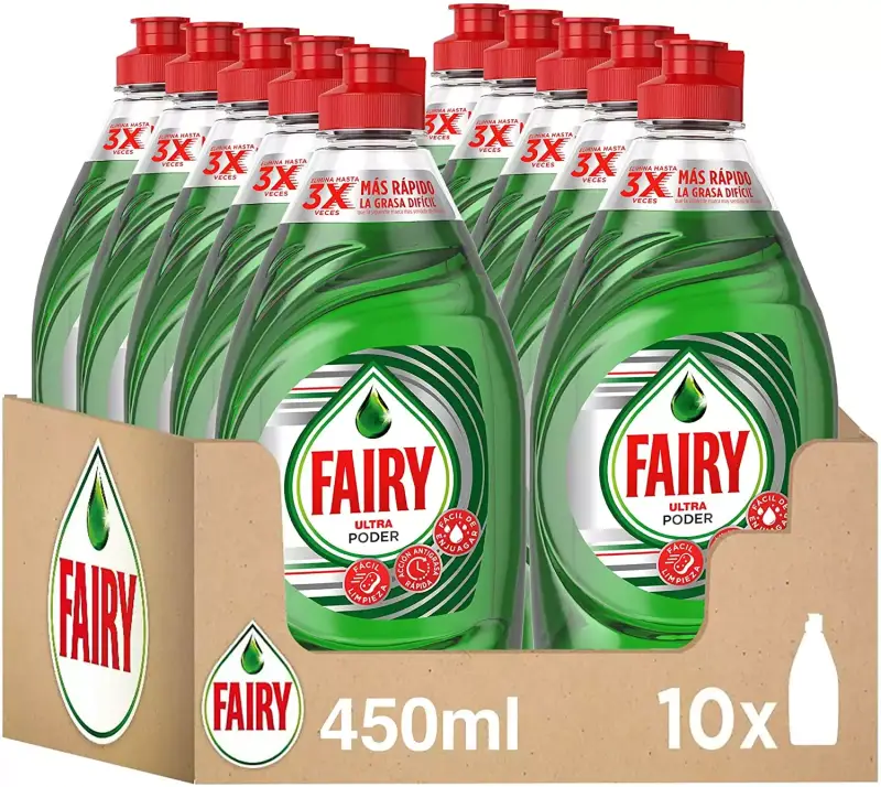 10x450ml Fairy Ultra Poder Líquido 10x450ml Fairy Ultra Poder Líquido
