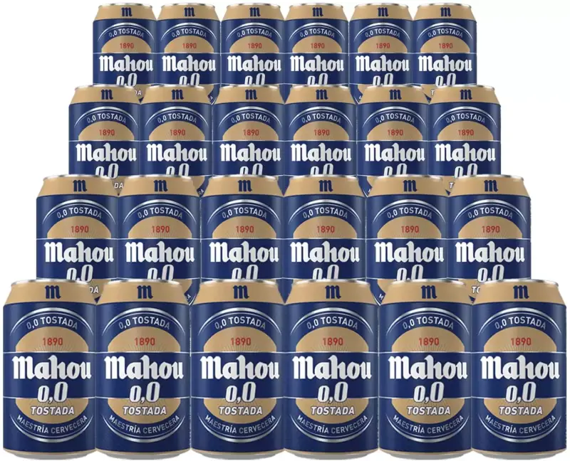 48 latas Mahou 0,0 Tostada 48 latas Mahou 0,0 Tostada