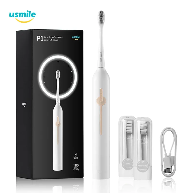 Cepillo de dientes sónico + 2 cabezales Cepillo de dientes sónico + 2 cabezales