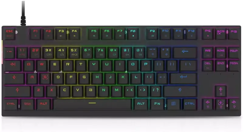Teclado Mecánico TKL Motospeed RGB Teclado Mecánico TKL Motospeed RGB