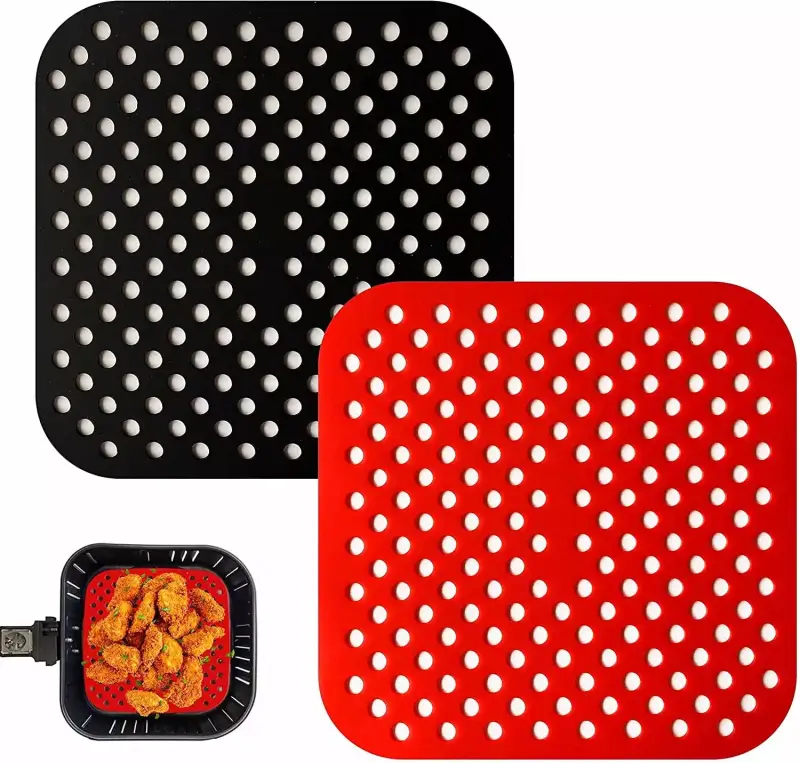 2x Almohadillas de silicona reutilizables para cocina 2x Almohadillas de silicona reutilizables para cocina
