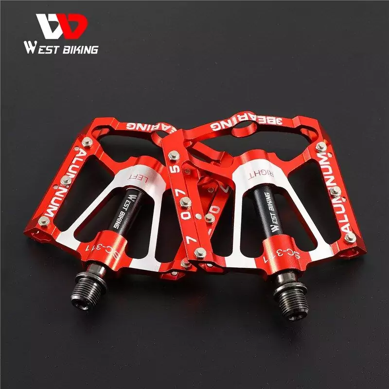 Pedales de aluminio ultraligeros para BTT Pedales de aluminio ultraligeros para BTT