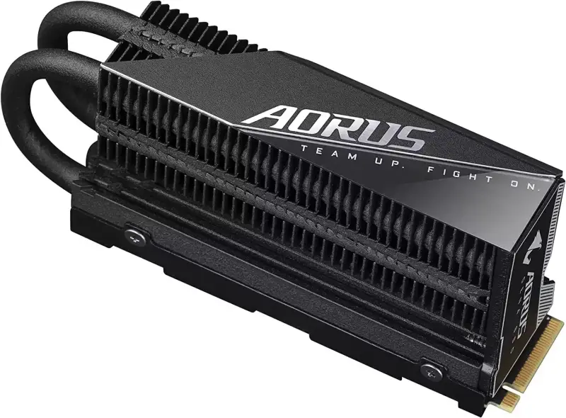 SSD NVme Gen4 Gigabyte AORUS 1TB Heatpipe SSD NVme Gen4 Gigabyte AORUS 1TB Heatpipe
