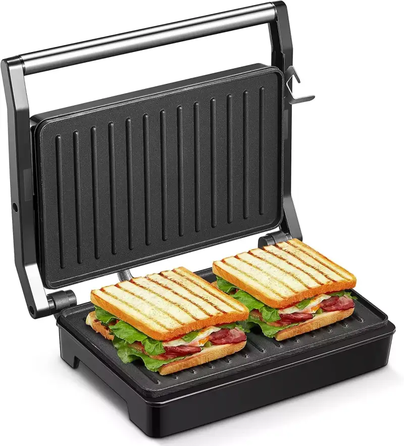Parrilla de contacto Cozeemax 1000W Parrilla de contacto Cozeemax 1000W