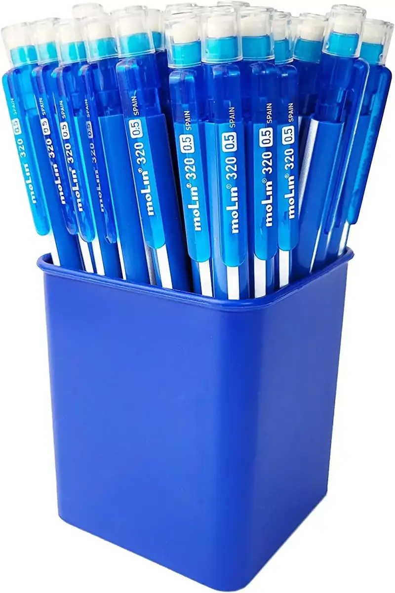 Pack de 50 portaminas Molin 0,5mm Pack de 50 portaminas Molin 0,5mm