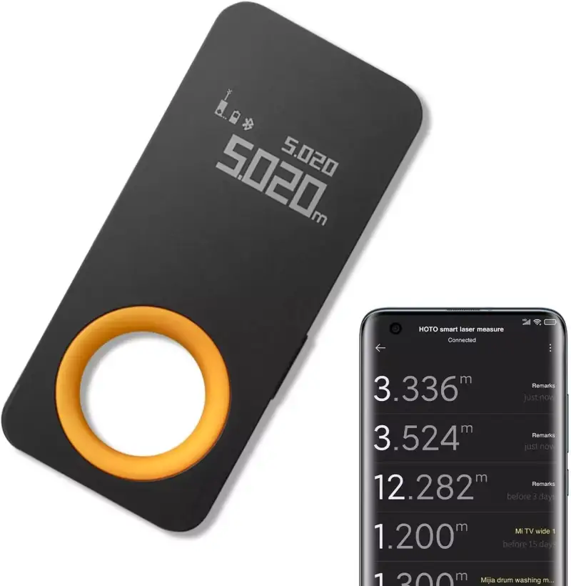 Medidor láser 30m con Bluetooth Medidor láser 30m con Bluetooth